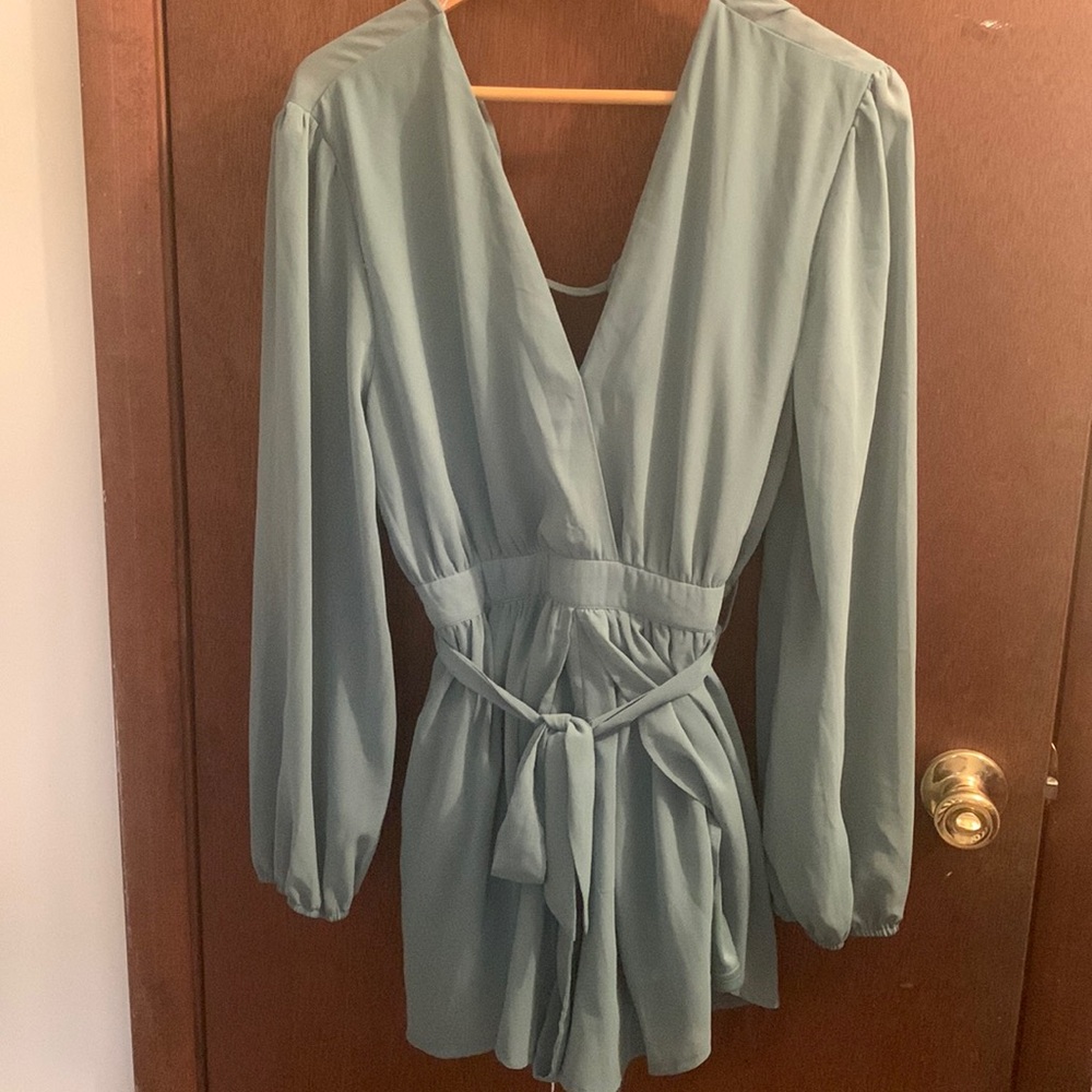 Green romper